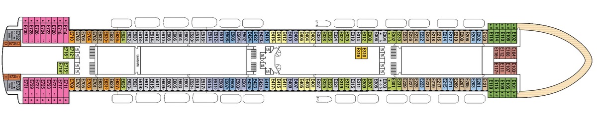 Deck 8 - E Deck