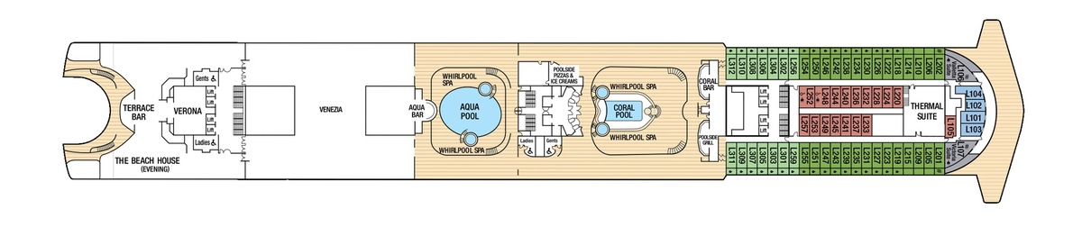 Deck 15 - Lido Deck