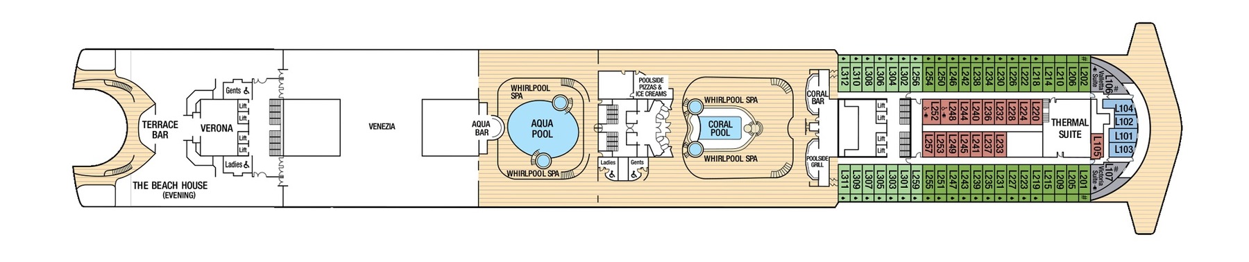 Deck 15 - Lido Deck