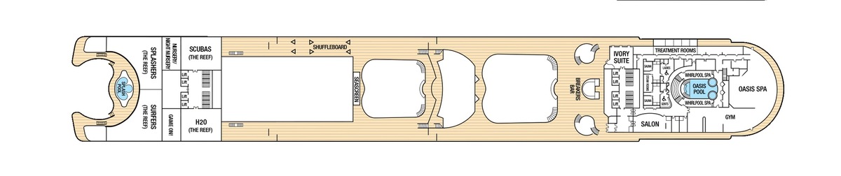 Deck 16 - Aqua Deck