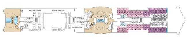 Deck 16 - Lido Deck