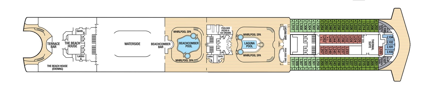 Deck 15 - Lido Deck