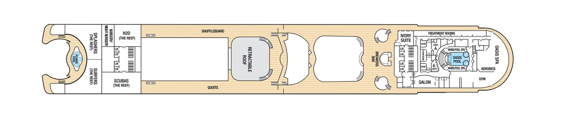 Deck 16 - Sun Deck