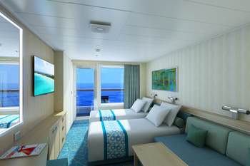 Cloud 9 Spa Balcony (and Obstructed View)