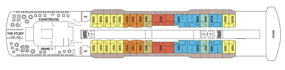 RSSC, Seven Seas Explorer, Deck Plan 10.png
