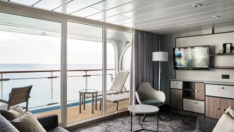 Marella Cruises, Marella Discovery Royal Suite Living Room 1.jpg