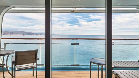 Marella Cruises, Marella Discovery Royal Suite Balcony 2.jpg