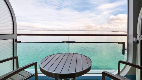 Marella Cruises, Marella Discovery Deluxe Balcony Cabin Balcony.jpg