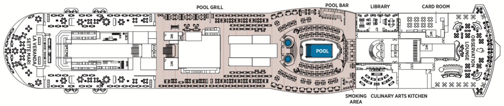 Regent Seven Seas Cruises, Seven Seas Prestige Deck 12.png