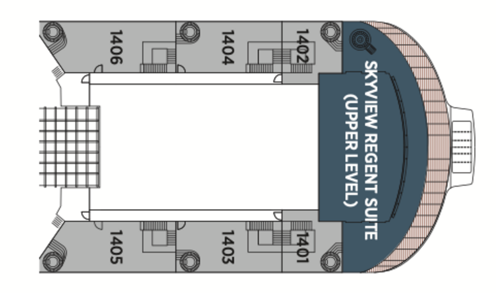 Regent Seven Seas Cruises, Seven Seas Prestige Deck 15.png