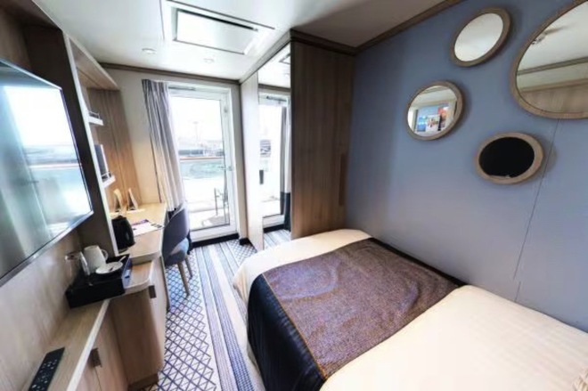 Single Balcony Cabins