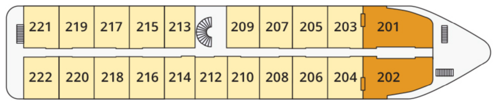 UNIWORLD Boutique River Cruises River Tosca Pharaoh Deck.png