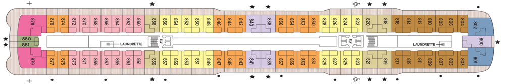 Regent Seven Seas Cruises Seven Seas Grandeur Deck 8.png