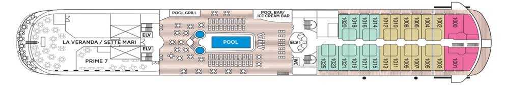 Regent Seven Seas Cruises Seven Seas Navigator Deck 10.png
