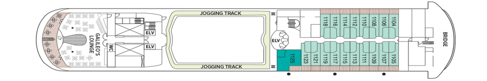 Regent Seven Seas Cruises Seven Seas Navigator Deck 11.png