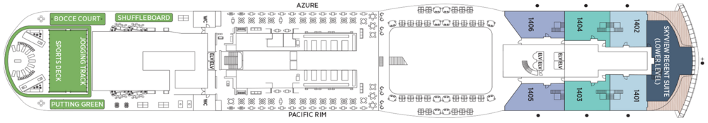 Regent Seven Seas Cruises Seven Seas Prestige Deck 14.png