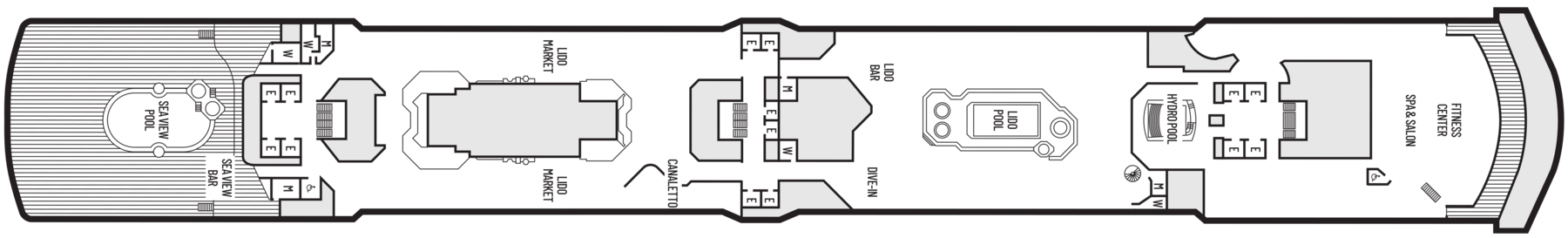 Deck 9 - Lido