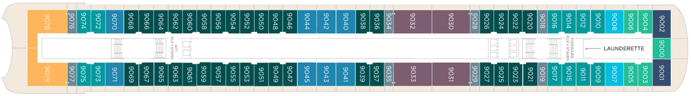 Crystal Cruises Crystal Grace Deck 9.png