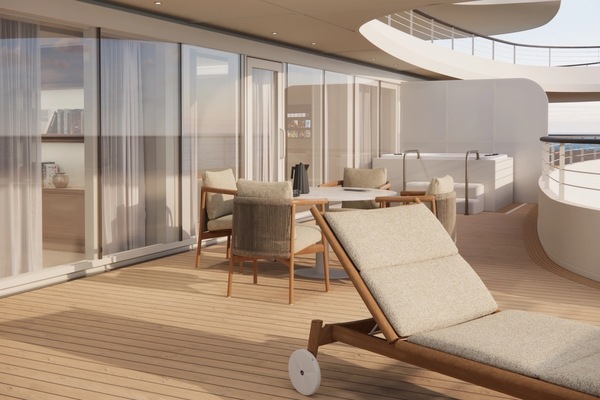 Crystal Cruises Crystal Grace Penthouse Panorama Suite Rendering 10 ©Crystal Cruises.jpg