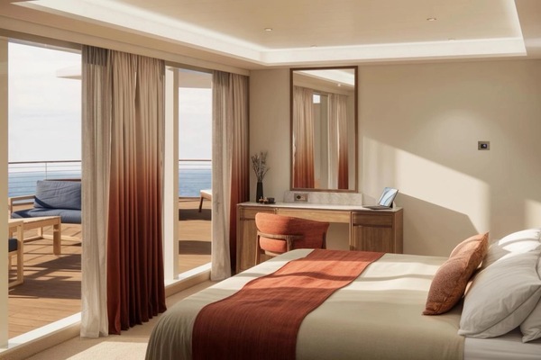 Crystal Cruises Crystal Grace Penthouse Panorama Suite Rendering 8 ©Crystal Cruises.jpg