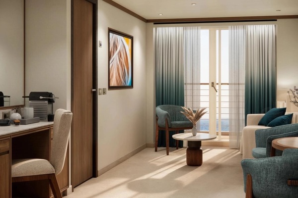 Crystal Cruises Crystal Grace Sapphire Sapphire Premium Suite Rendering 6 ©Crystal Grace.jpg