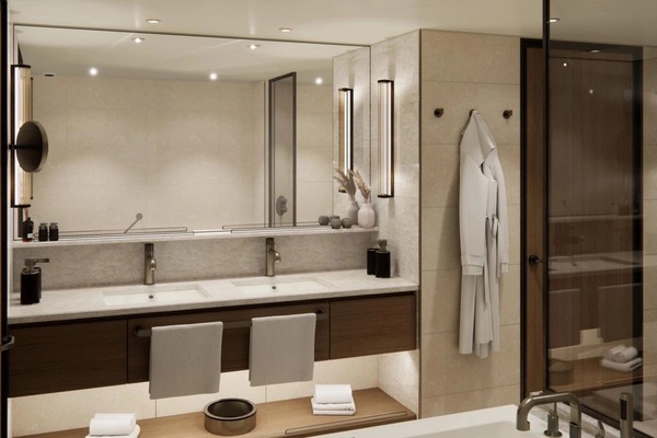 Crystal Cruises Crystal Grace Sapphire Deluxe Suite Rendering 7 ©Crystal Grace.jpg