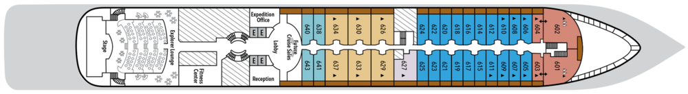 Silversea Cruises Silver Cloud Deck 6.png