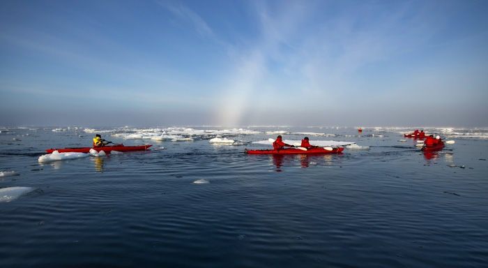 Kayaking