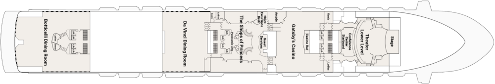 Princess Cruises Crown Princess Deck 6 - Fiesta.png
