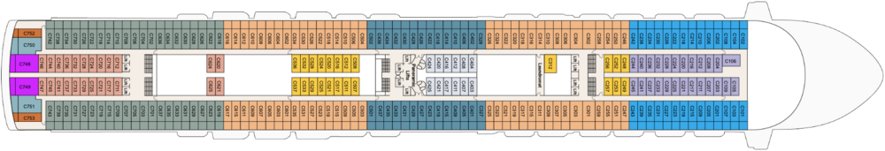 Princess Cruises Crown Princess Deck 10 - Caribe.png
