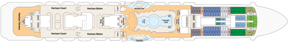 Princess Cruises Royal Princess Deck 16.png