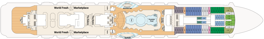 Princess Cruises Majestic Princess Deck 16.png