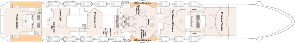 Princess Cruises Enchanted Princess Deck 7 - Promenade.png