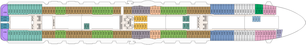 Princess Cruises Enchanted Princess Deck 8 - Emerald.png