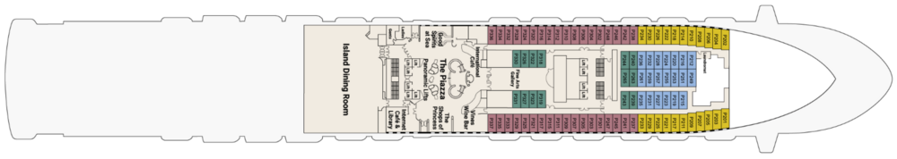 Princess Cruises Deck 5 Caribbean Princess.png