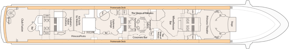 Princess Cruises Diamond Princess Deck 7 - Promenade.png