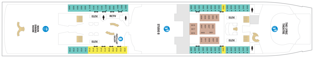Royal Carribbean Deck plan Adventure of the Seas DECK03.png