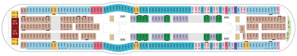 Royal Carribbean Deck plan Adventure of the Seas DECK08.png
