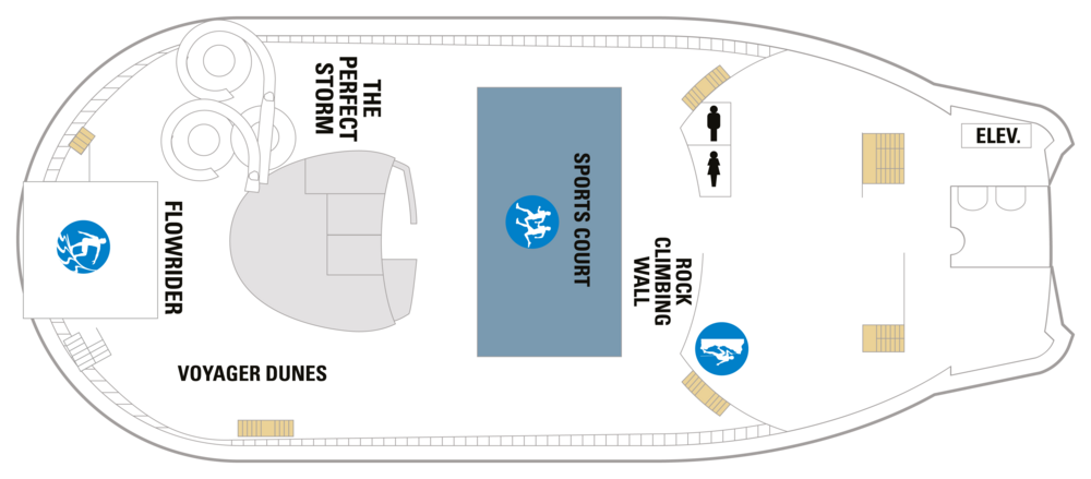 Royal Caribbean Deck plan Voyager of the Seas-DECK13.png