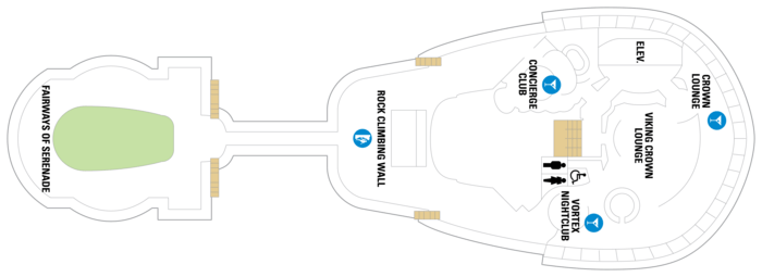 Ship Interior & Deck Plans on Serenade of the Seas