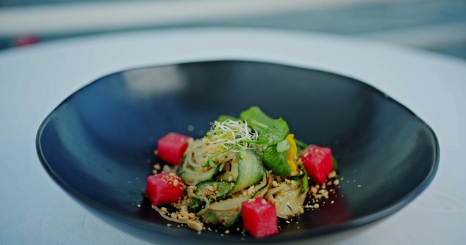 Plant-Based & Organic Cuisine at Sea