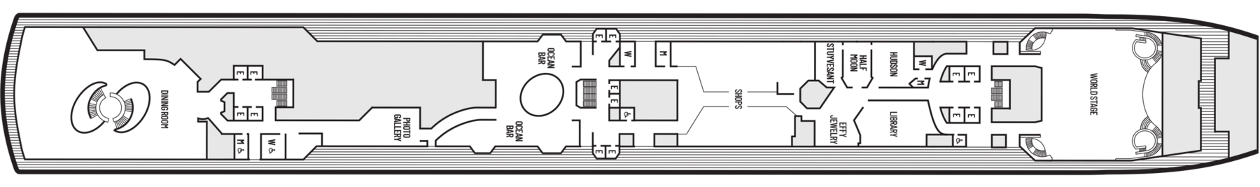 Deck 3 - Promenade 