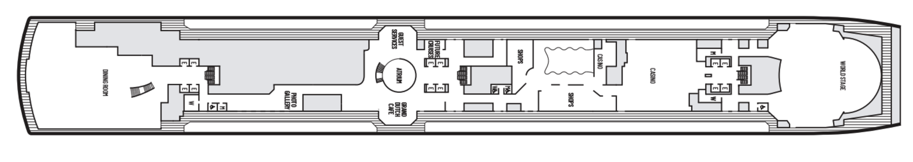 Deck 3 - Promenade Deck