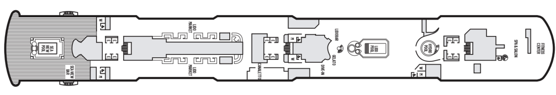 Deck 9 - Lido Deck