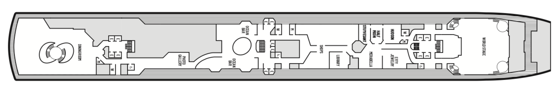 Deck 3 - Promenade Deck