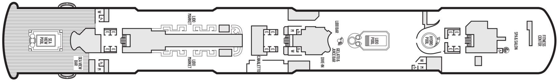 Deck 9 - Lido