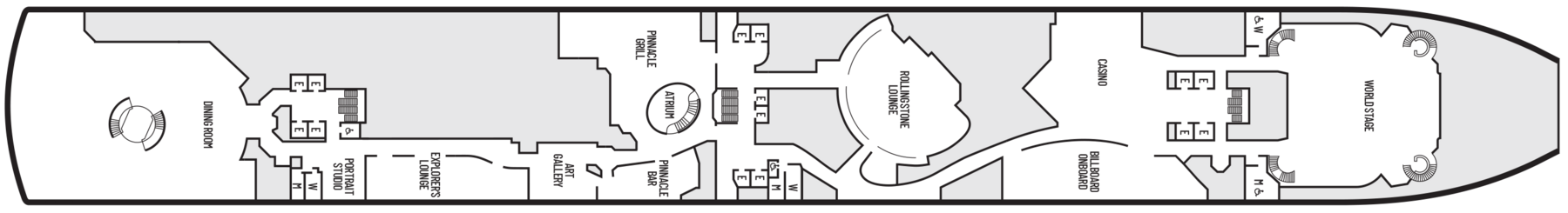 Deck 2 - Lower Promenade