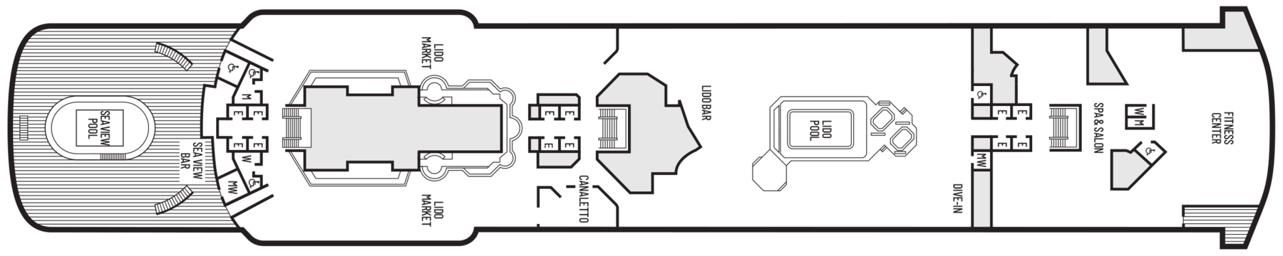 Deck 8 - Lido